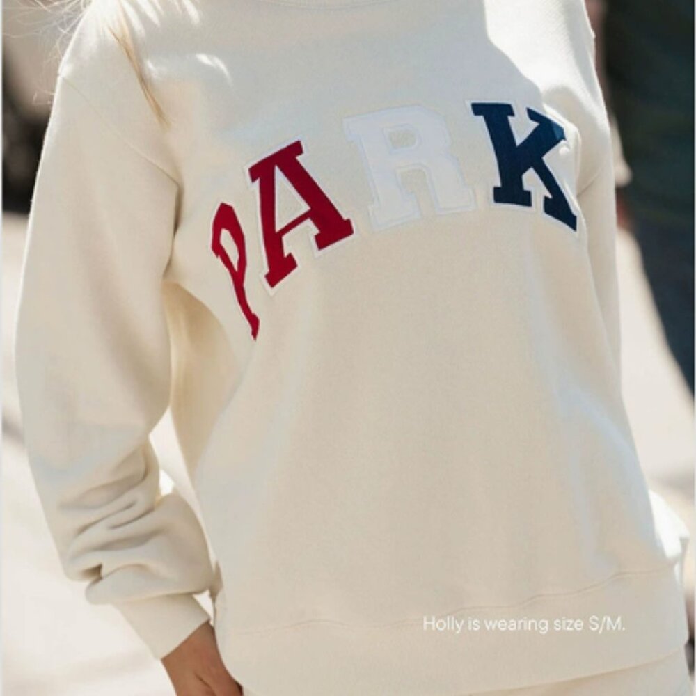 Parke Women's Yellow Crew Neck Sweater